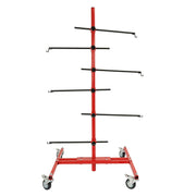 DURAFORCE Powder Coated Adjustable Tree Paint Stand for Autobody Door Fender Panel