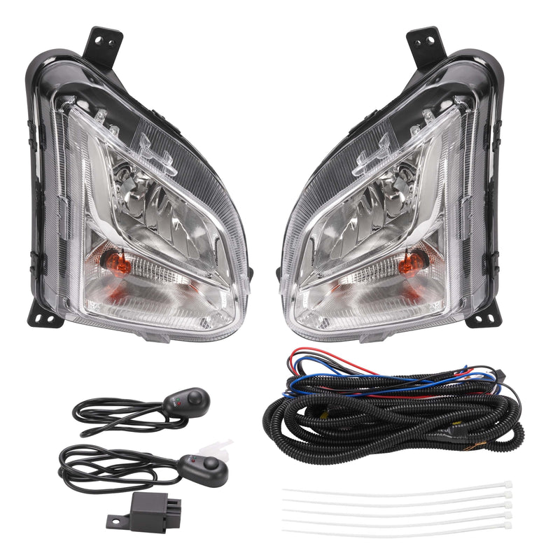 Fog Light Turn Signal Lamp With Wiring Bulbs for Chevy Equinox 2018-2021 Set