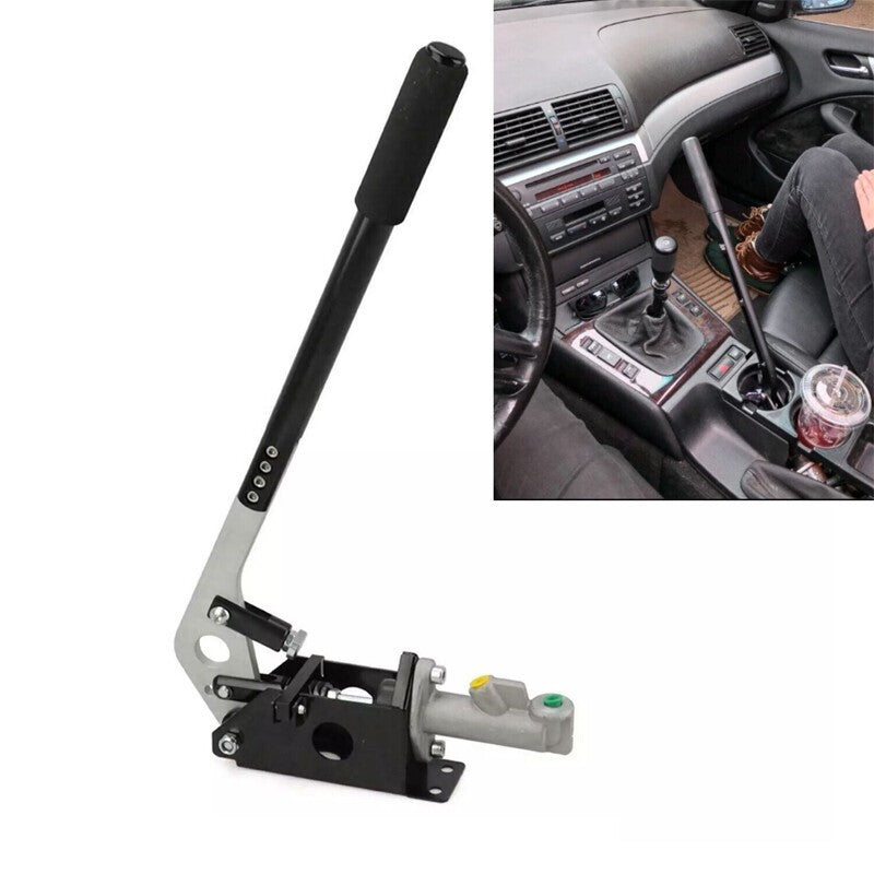 Universal Black Hydraulic Handbrake Drift Hydro E-Brake Racing Long Lever