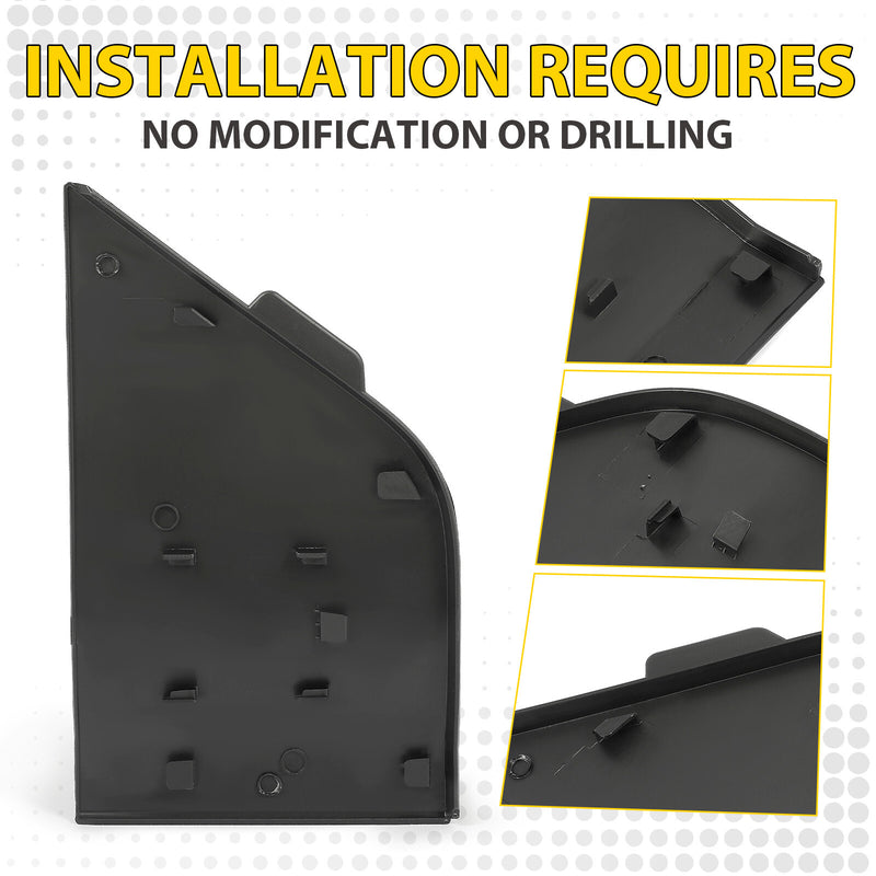 Fuel Door Gas Cap Left Pillar Molding for Ford Transit 150 250 350 2015-20