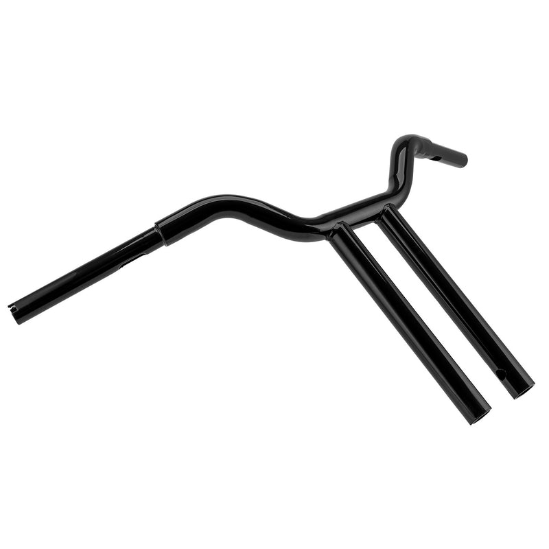 16" in Black Handlebar MX-T-Bars Fit for Harley Road King Softail Dyna Sportster