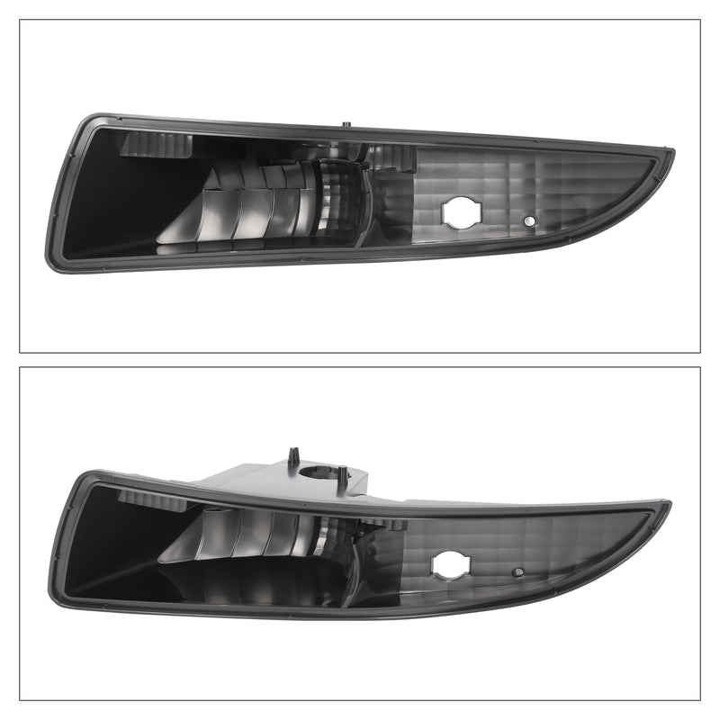 Black Side Marker Turn Signal Light Bumper Lamp for Chevy Camaro 1993-2002 4PCS