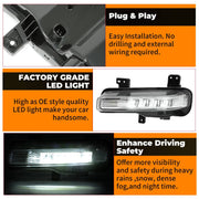 DURAFORCE LED Right Passenger Side Fog Light Lamp for Ford Explorer 2020-2022 2023