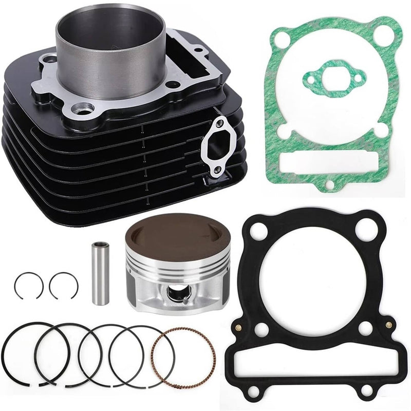 Cylinder Piston Gasket Top End Rebuild Kit for Yamaha Warrior YFM350 1987-2004