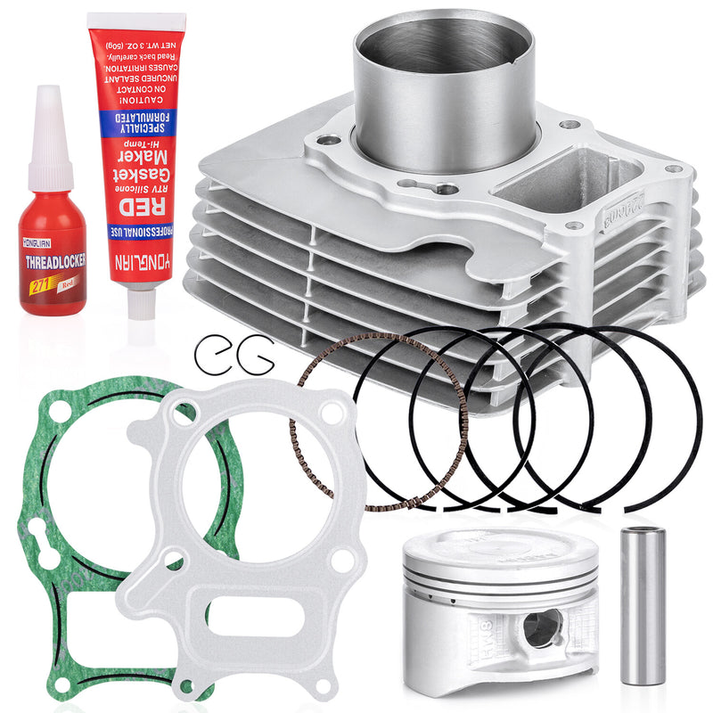68.5MM Bore Cylinder Piston Gasket Kit for Honda Recon TRX250 Sportrax TRX250EX