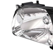 DURAFORCE White Headlights & Black Corner Light for Toyota Tacoma 2001 2002 2003 2004 4Pcs