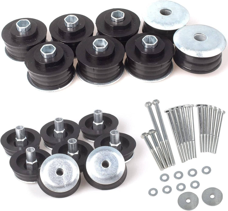 KF04060BK Body Cab Mount Bushing Kit for Ford F250 F350 Super Duty 2/4WD 2008-16