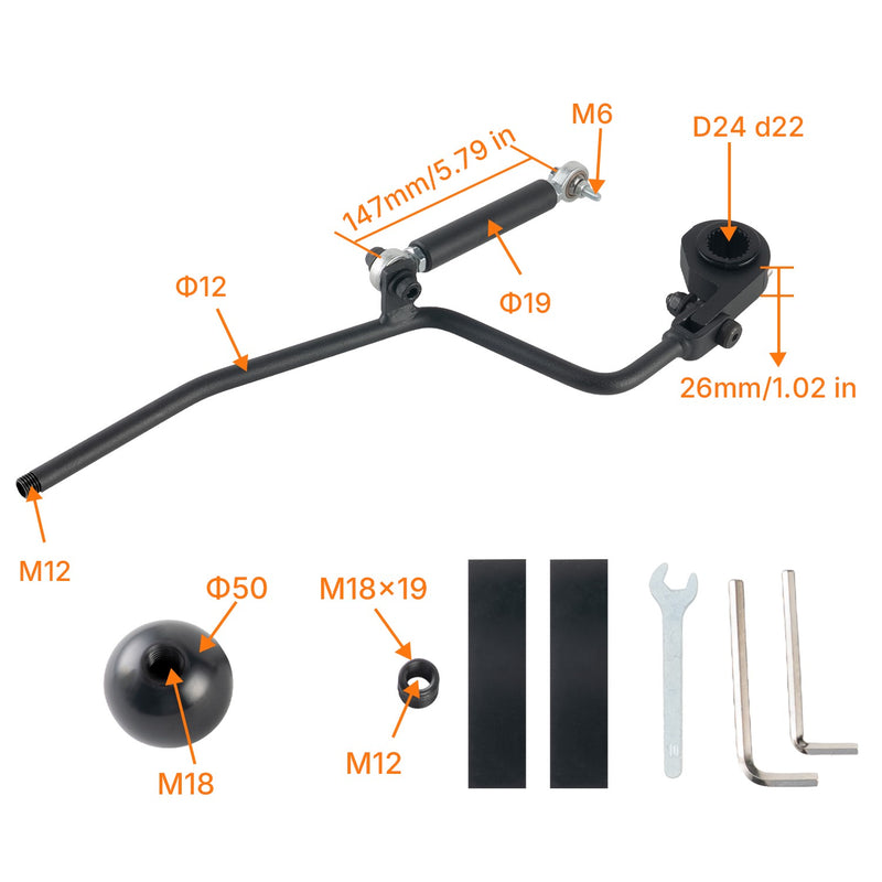 Forward Reverse Shifter Assembly Kit for Can-Am Ryker 600 900 Ace 2019-2025