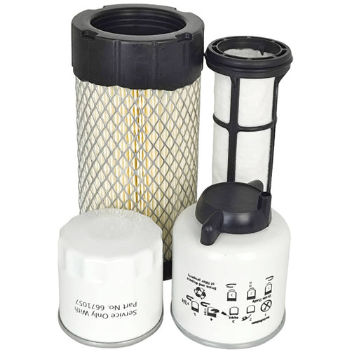 DURAFORCE Air Fuel Oil Maintenance Filter Kit for Bobcat Engine MT52 MT55 MT85