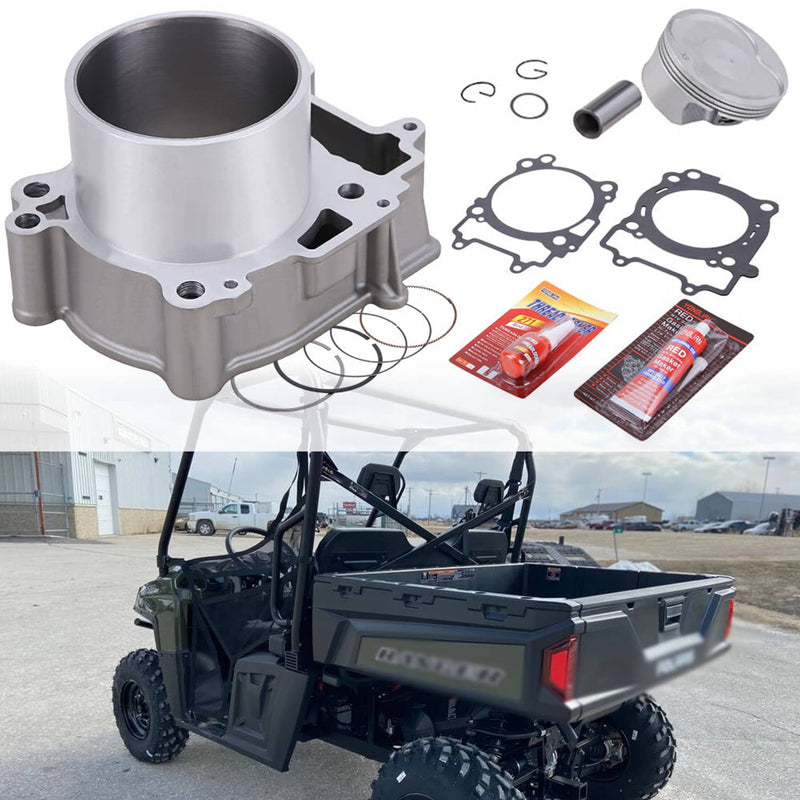 Cylinder Piston Top End Rebuild Gaskets Kit for Polaris RZR Ranger Sportsman 570