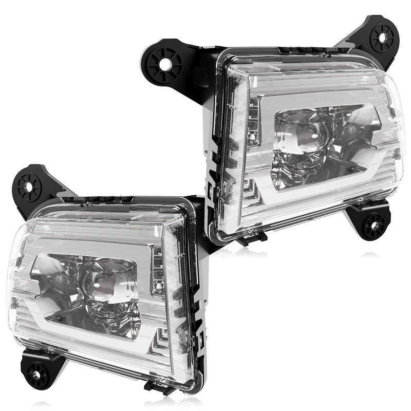 LED Fog Lights for Chevy Silverado 1500 2500HD 3500HD 2019 2020 2021 2022