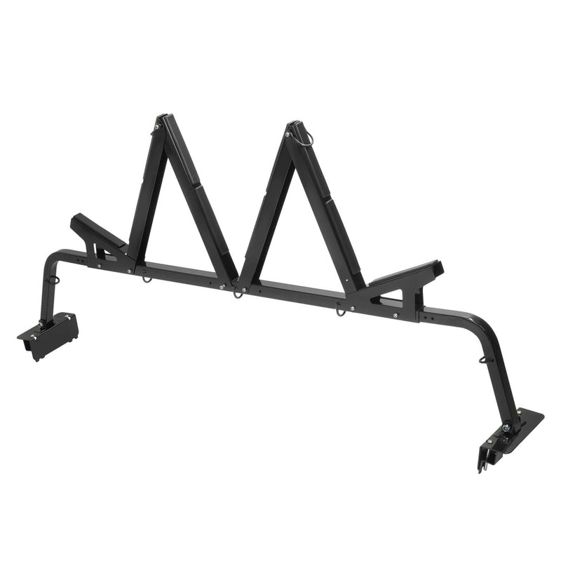 DURAFORCE Adjustable Truck Bed Ladder Rack Fits 54"-64" Pick Up Kayak SUP Carrier 150 Lb