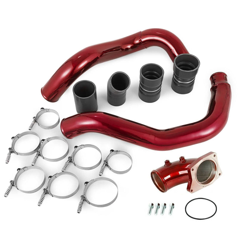 Turbo Intercooler Pipe Kit & Intake Elbow for Ford F250 6.0L Powerstroke 03-07