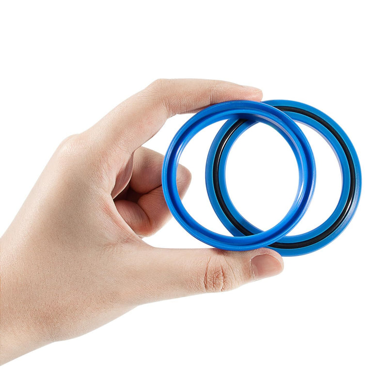 5.0" Bore x 2.0" Rod Hydraulic Log Splitter Cylinder Rebuild Seal Kit