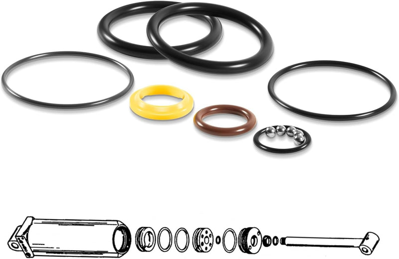 813432A3 Trim Tilt Cylinder Rebuild Seal Kit for Mercury Mariner Force 40-120HP