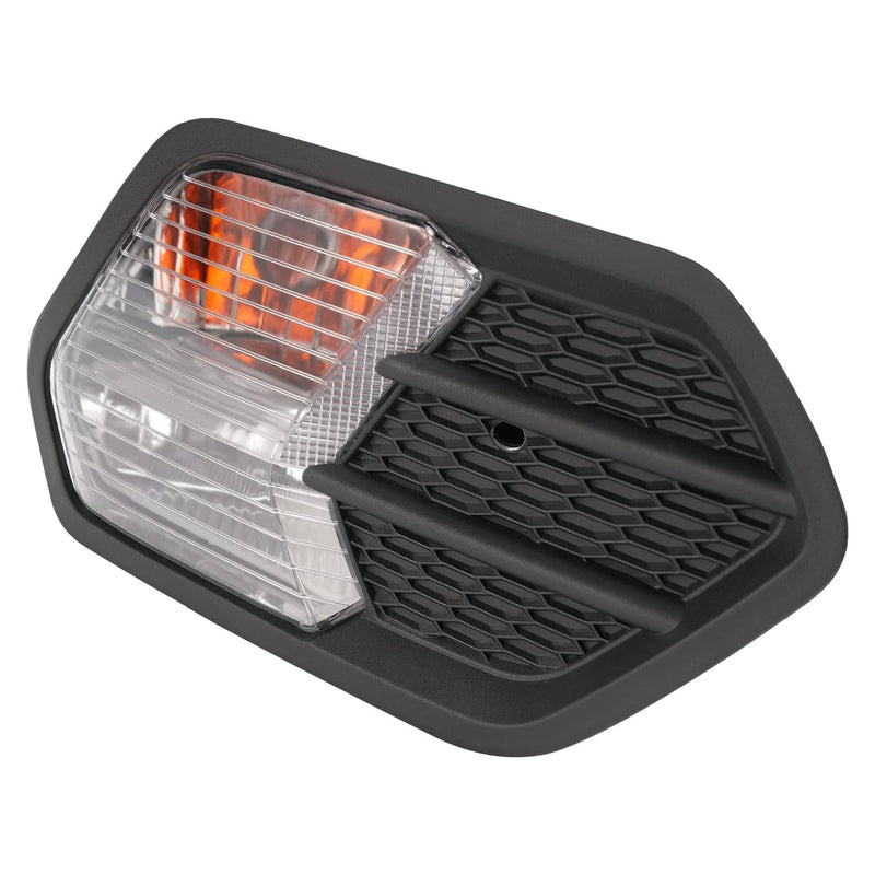 DURAFORCE Right Side Fog Light with Black Bezel Cover for Ford Escape Kuga 2017 2018 2019