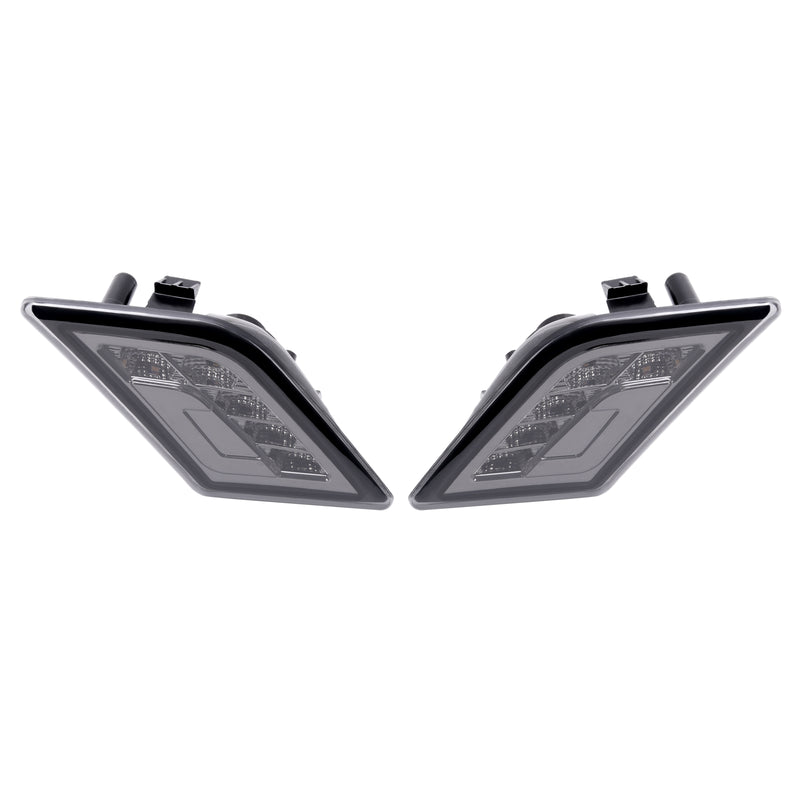 LED Smoke Side Marker Corner Lights for Mercedes-Benz C300 C350 C63 AMG 08-11