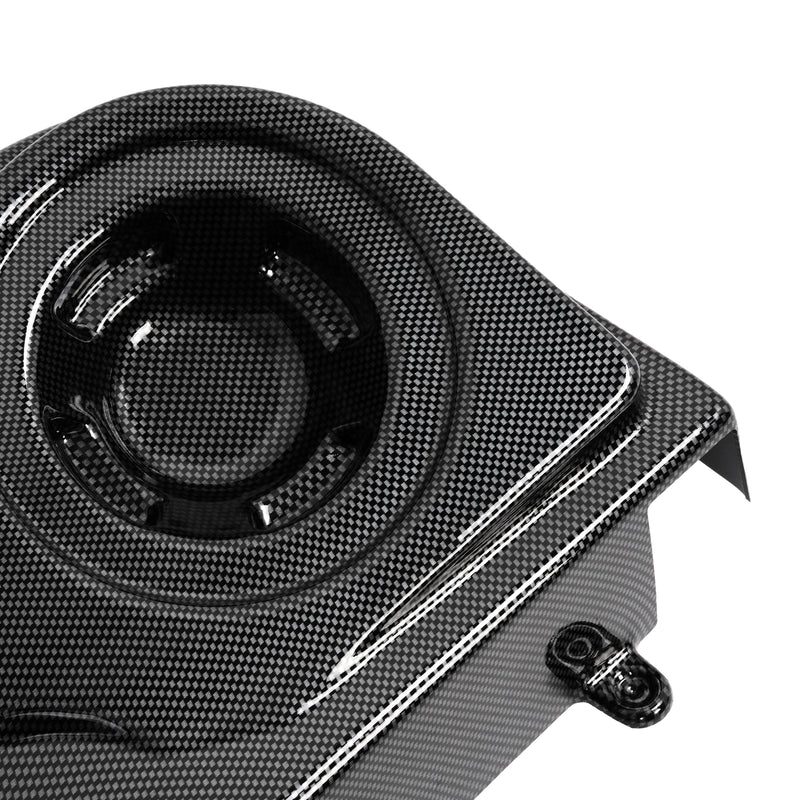 Carbon Fiber Style Radio Speaker Dash Cover for EZGO RXV 2008-Up Golf Cart