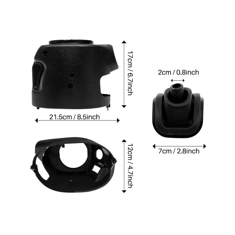 Upper Lower Steering Column Cover Shroud Shift Boot for Chevy GMC 1999-2002