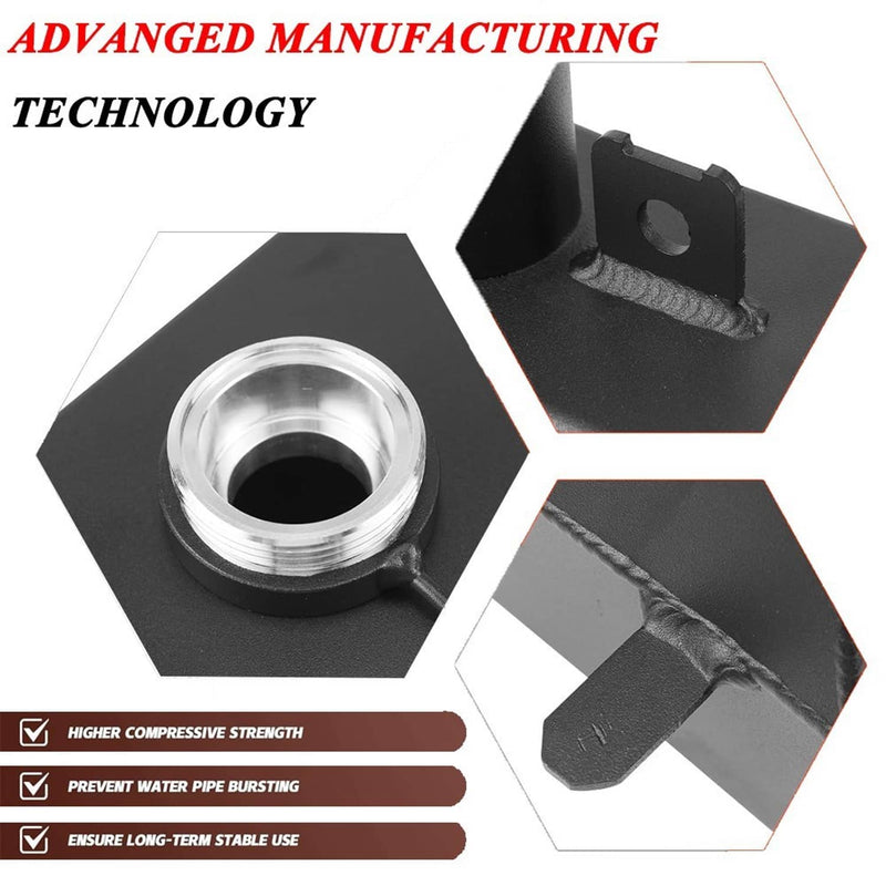 Aluminum Engine Coolant Reservoir 68364312AC for 18-24 Jeep Wrangler JL 2.0L