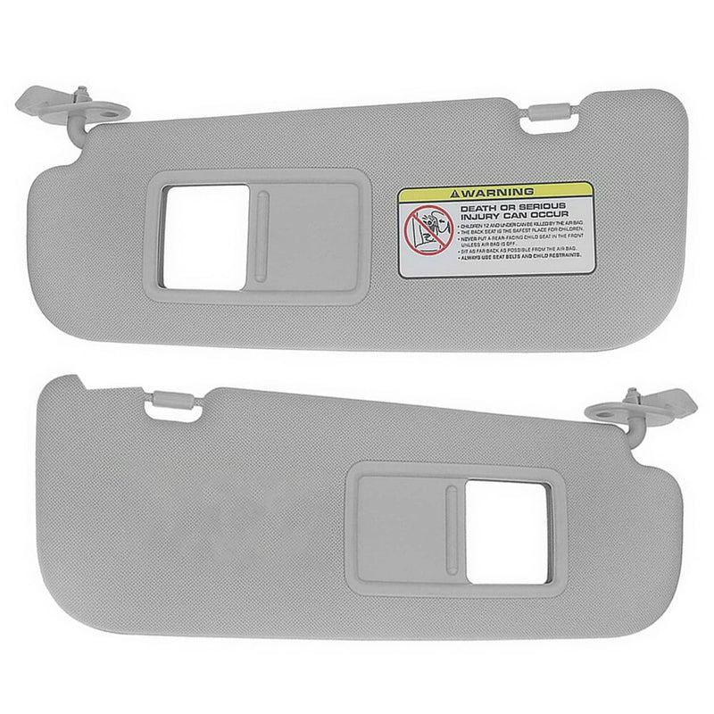 Driver Passenger Side Sun Visor Set 1 Pair for 2012-2015 Hyundai Veloster