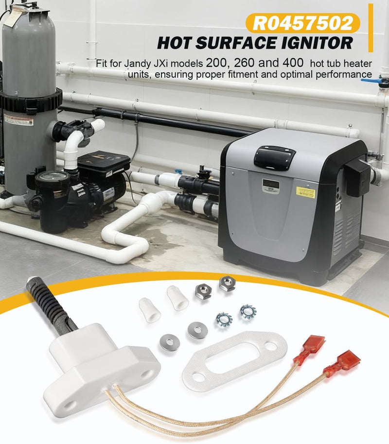 Surface Igniter Kit for Zodiac Jandy JXI 200 260 400 Pool Spa Heater
