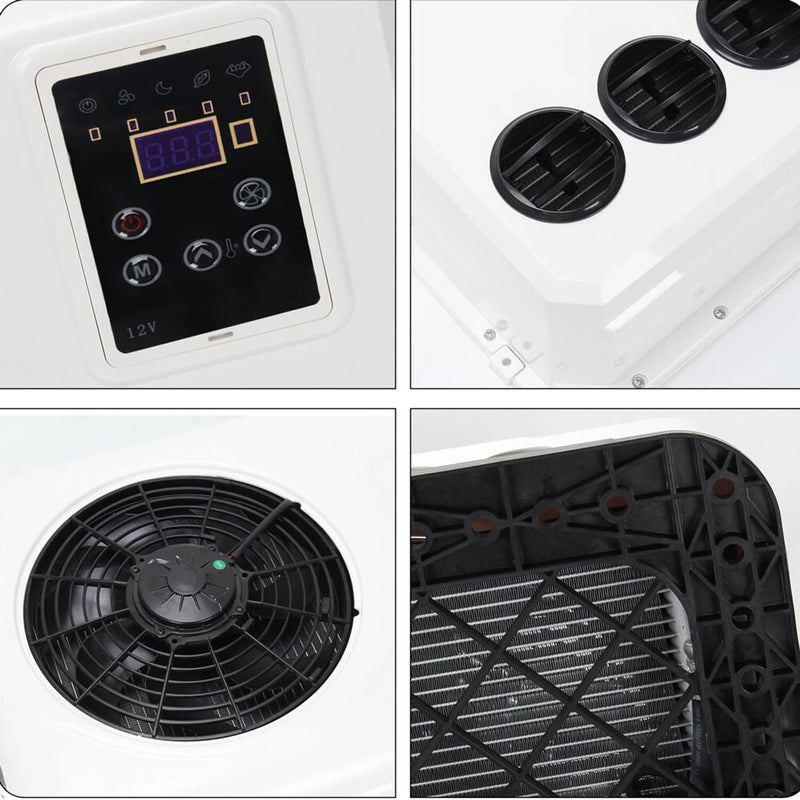 12000BTU 12V Truck Cab Air Conditioner Split AC for Semi Bus RV Caravan