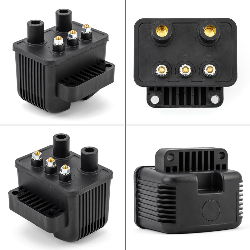 53-660 53-644 Single Fire Programmable Ignition Coil Kit for Harley