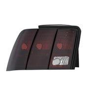 DURAFORCE Tail Lights Rear Brake Lamps for Ford Mustang 1999-2004 Red Smoked Left Right
