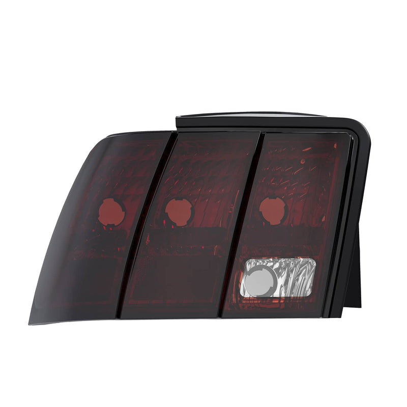DURAFORCE Tail Lights Rear Brake Lamps for Ford Mustang 1999-2004 Red Smoked Left Right