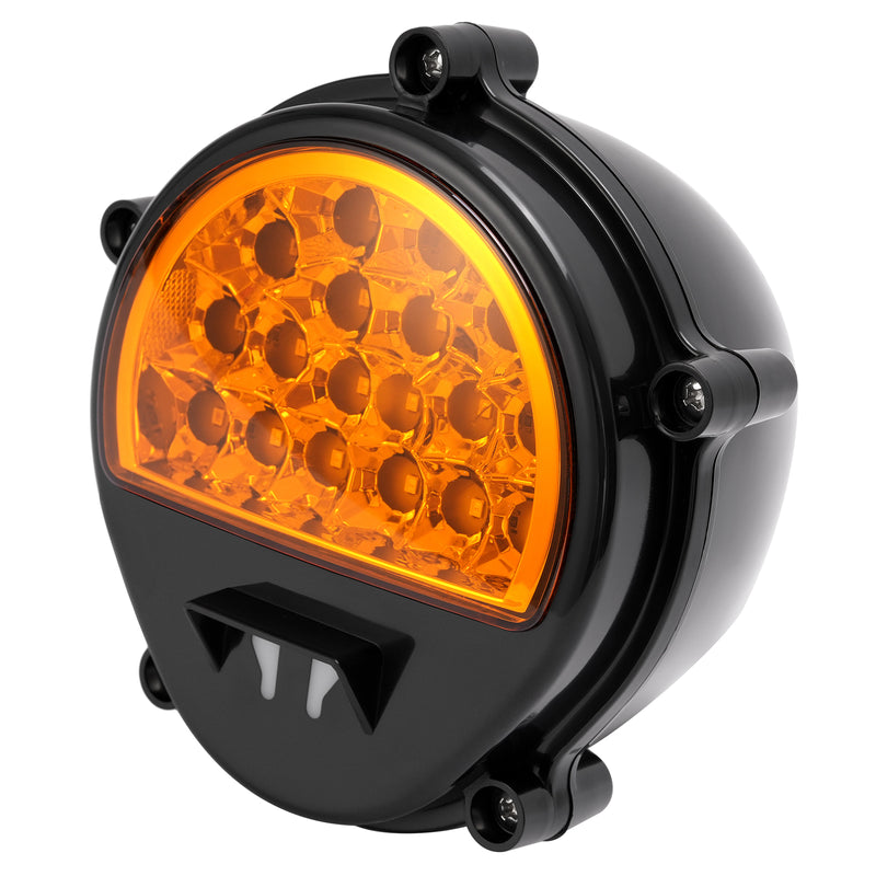 12422957 Yellow Lens LED Front Turn Signal Light for Humvee M35 M998 Trucks