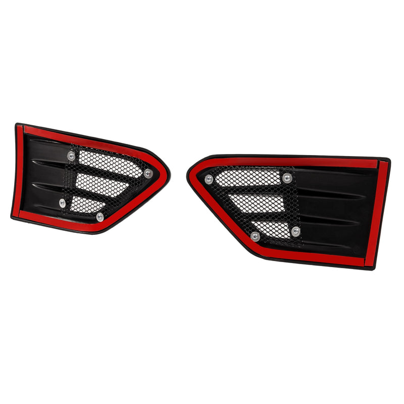 Fender Air Vent for Ford Ranger Models 2019-2023 Matte Black Pair