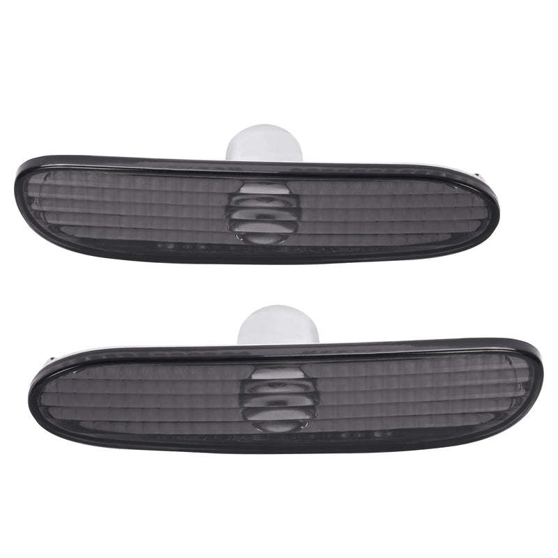 Front Smoke Bumper Side Marker Lights Lamp for Dodge Neon 2000-2005 LH & RH Pair