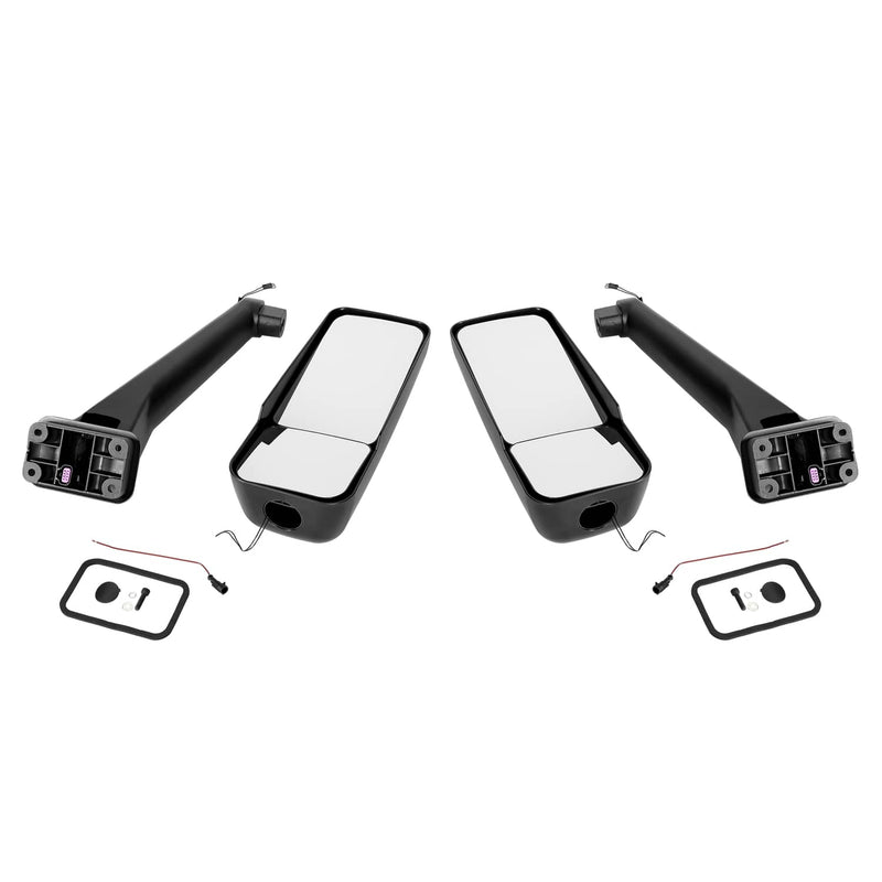 DURAFORCE Manual Door Mirror Set for Chevy/GMC Kodiak Topkick Truck 2003-2009 Heated