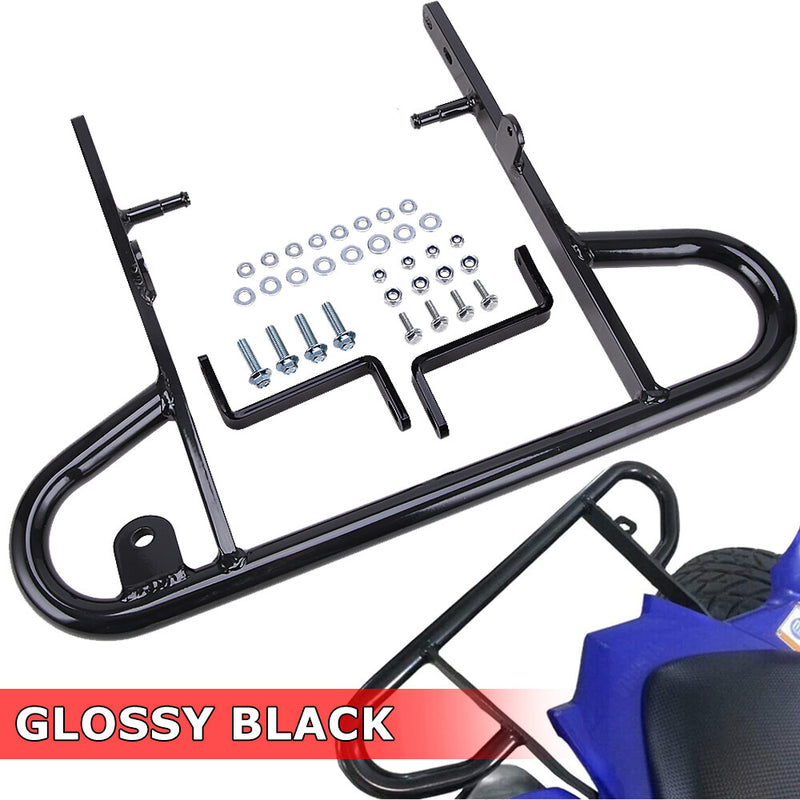Rear Bumper Grab Bar Aluminum Black for Yamaha Raptor 700 700R ATV 2006-2024