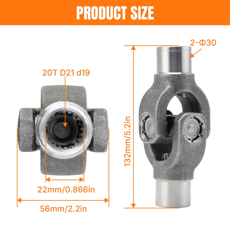 40210-HN7-010 Final Drive Shaft U-Joint Yoke for Honda Foreman 400 450 500