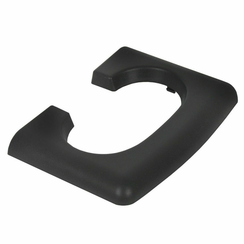 Center Console Cup Holder Armrest Cover Pad Trim for Ford F150 2004-2014 Black
