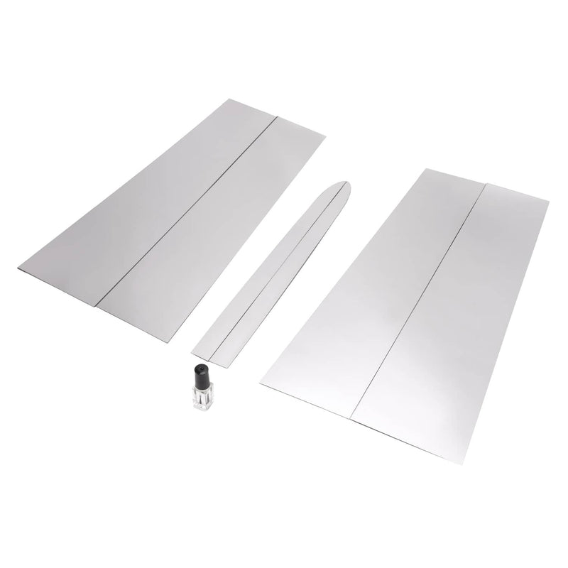 DURAFORCE Stainless Steel Pillar Post Trim for Chevy Silverado Sierra for GMC 2019-2025