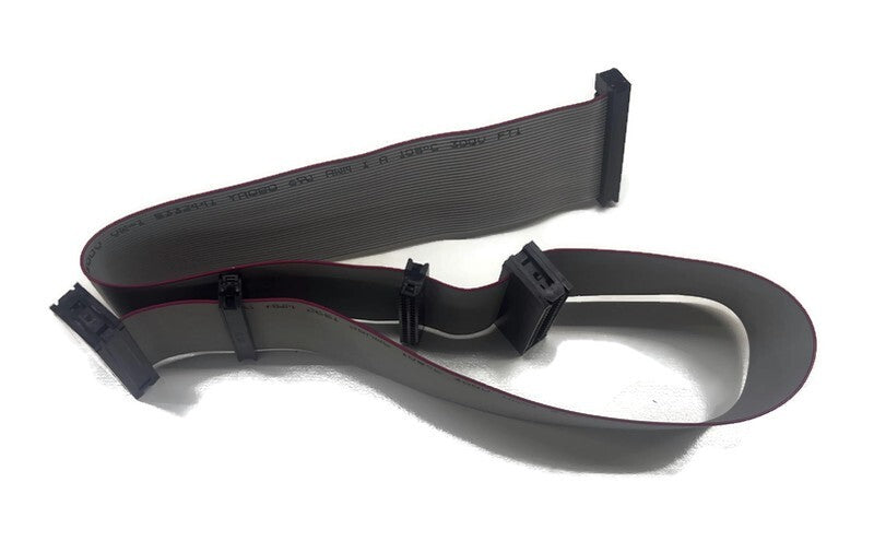 36 Inch 3 Ft Universal 34 Pin Floppy Drive Ribbon Cable for 3.5 and 5.25 Drives