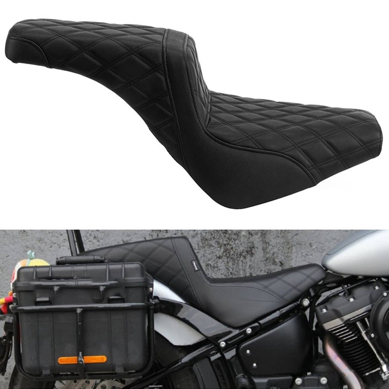Two-Up Driver Passenger Seat for Harley Softail Deluxe FLDE 2018 2019 2020