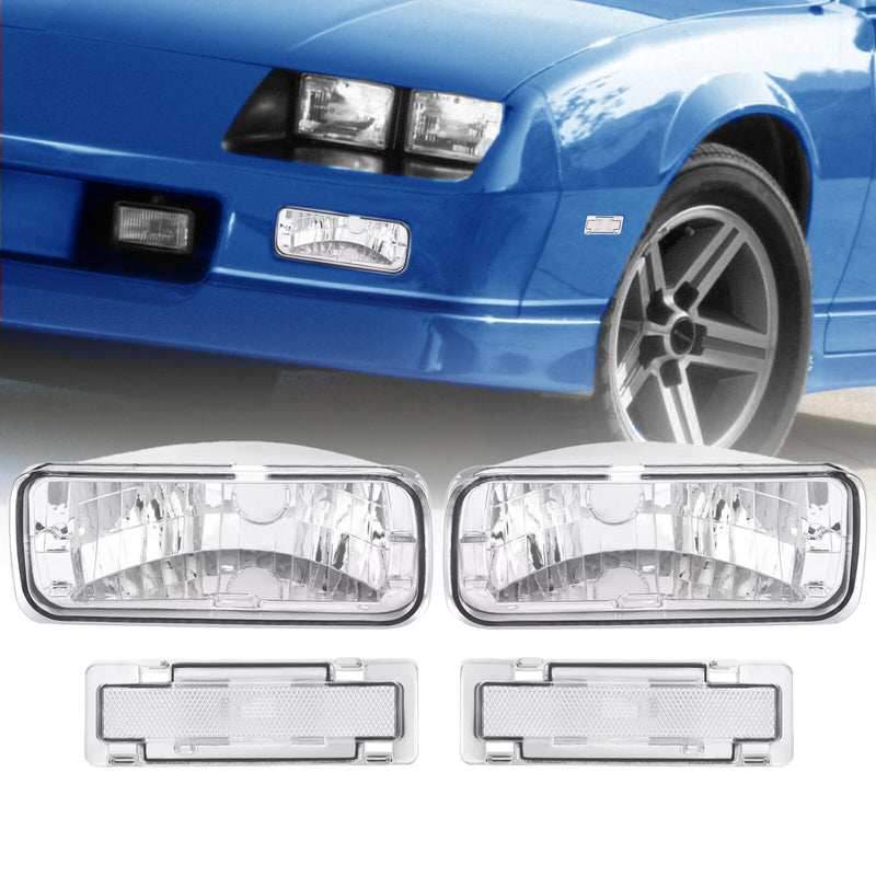 Turn Signal Side Marker Lights for Chevy Camaro 1985-1992 Left Right