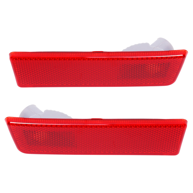 Rear Red Bumper Side Marker Lights Lamp Reflector for Ford Transit Connect 10-13