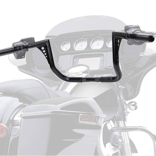 DURAFORCE 14" Rise Ape Hanger Handlebar Black for Harley Road King Electra Street Glide