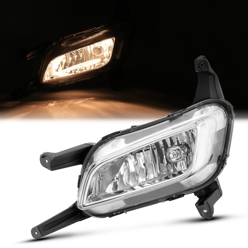 Front Bumper Fog Light Lamp With Bulbs Left Driver Side for Kia Optima 2014-2015