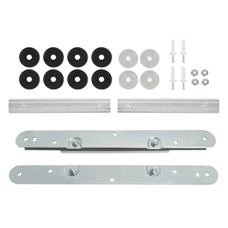 DURAFORCE Tailgate Window Lift Channel Kit With Bushings Steel for Ford Bronco 1978-1996