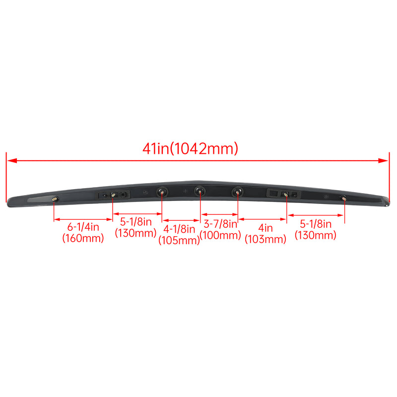 Rear LED Third Tail Light Brake Lamp Smoke Lens for Cadillac DTS 2006-2011