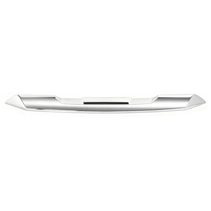 DURAFORCE Front Upper Top Grille Hood Molding Trim Chrome for GMC Sierra 1500 2022-2024