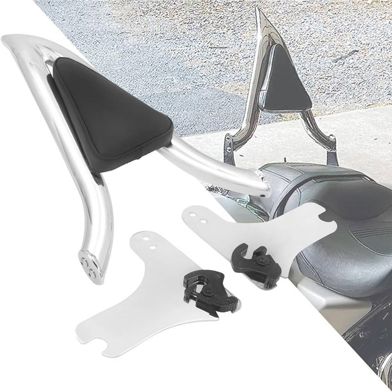 22'' Chrome Backrest Sissy Bar for Harley Road King Electra Glide 1997-2008