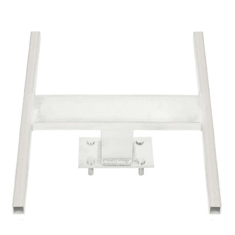 Aluminum H-Mount Trailer Spare Tire Carrier for 6-Lug Wheels w/Hardware