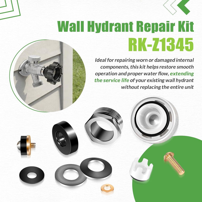 RK-Z1345 Wall Hydrant Repair Kit for Zurn Z1345 Series Faucet 66955-198-9